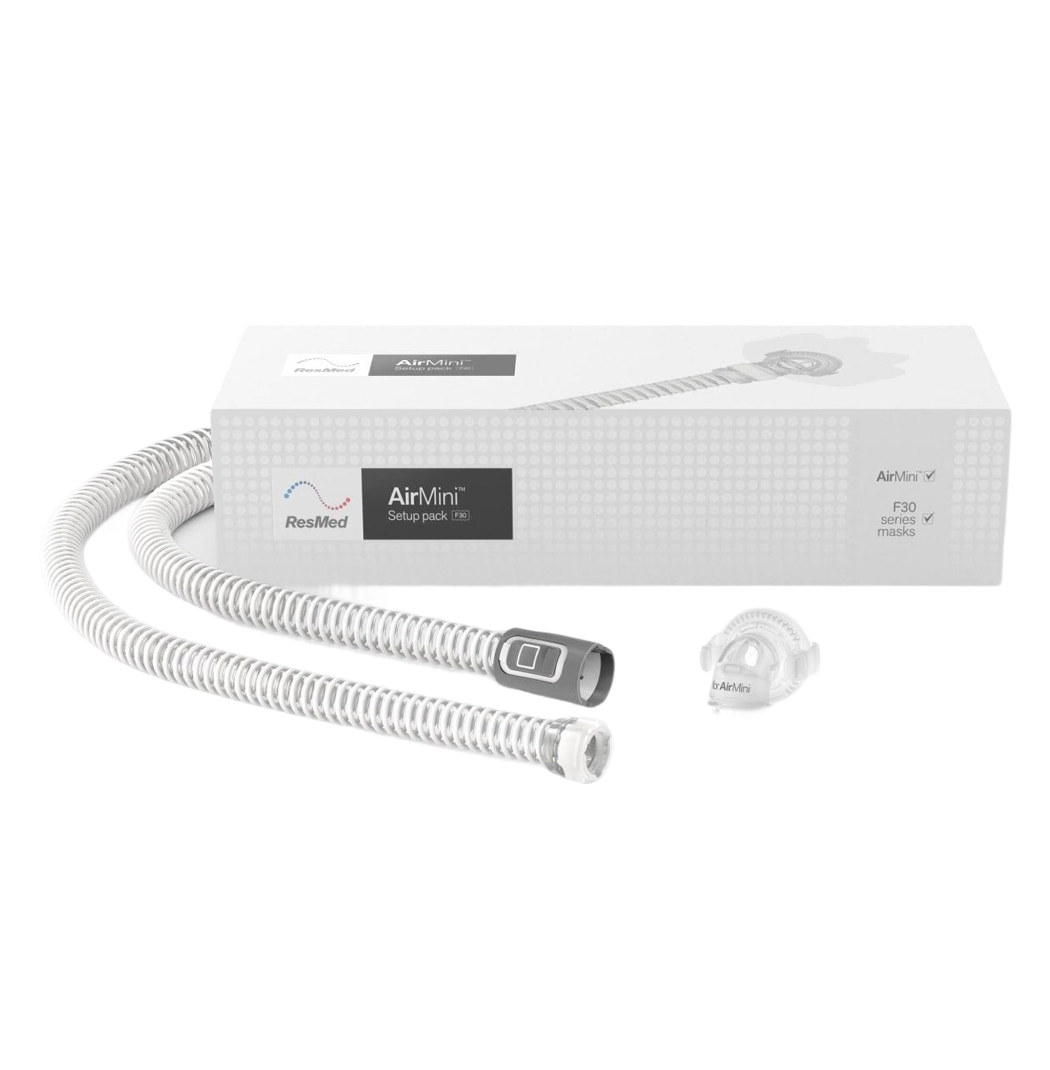 AirMini Mask Setup Pack for AirFit F30 Full Face CPAP Mask – cpap.com