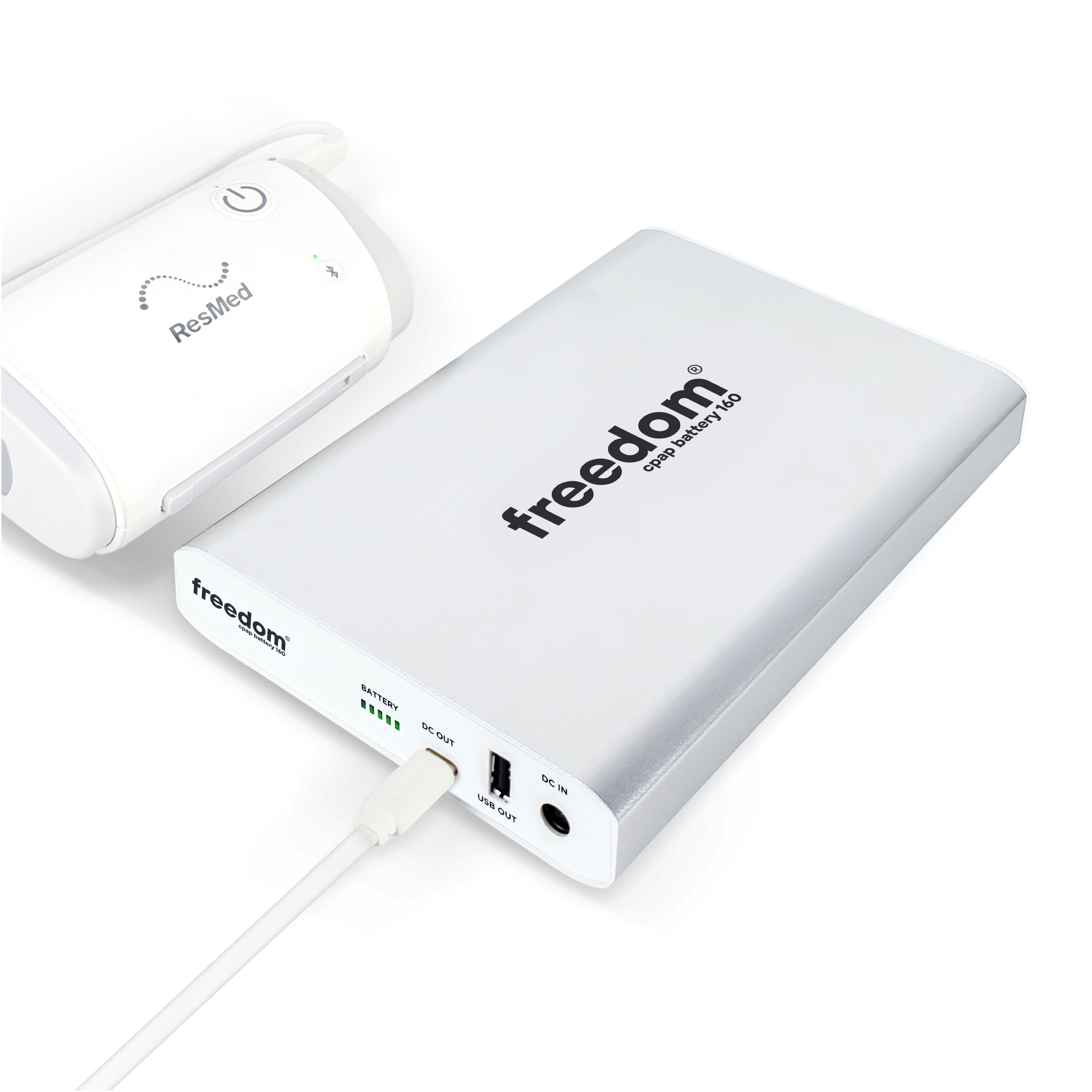 Freedom CPAP Battery 160 Backup Power Supply - cpap.com Backup battery for cpap machine