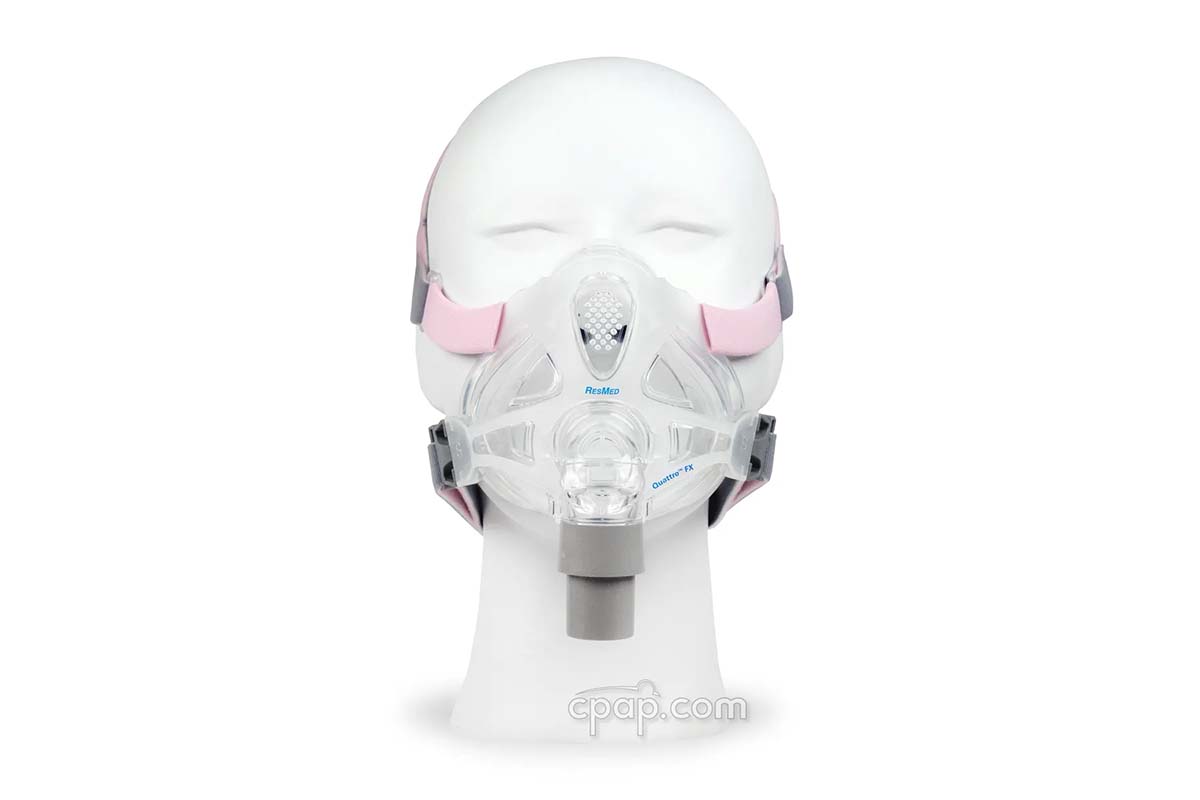 Illustration of the ResMed Quattro FX CPAP Mask for Her.
