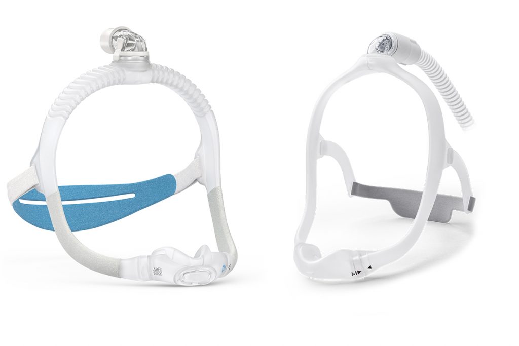 airfit n30i and dreamwear nasal mask side by side comparison