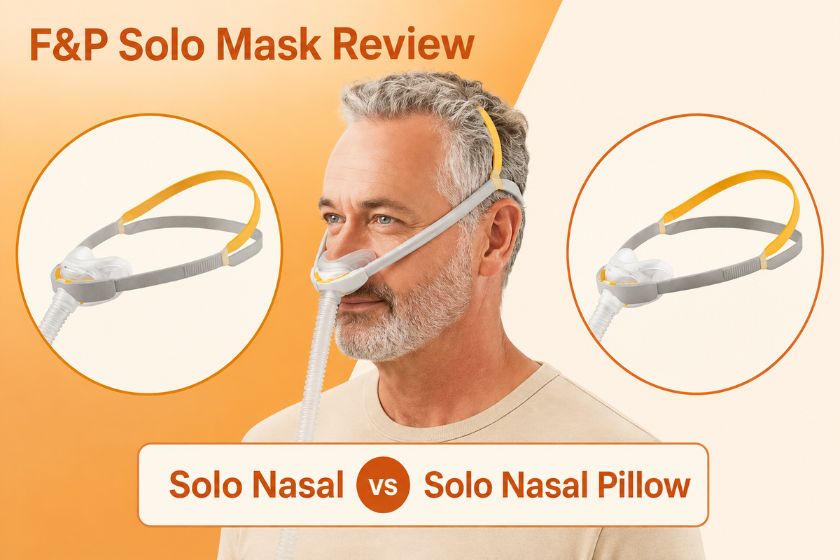 F&P Solo Nasal Mask Review: Expert Tested Nasal vs Nasal Pillows