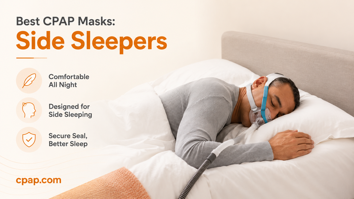 Best CPAP Masks for Side Sleepers: 6 Expert Picks & Buying Guide