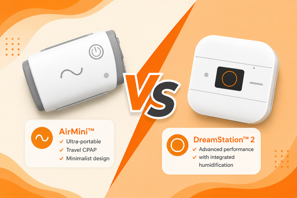 Which Mini CPAP is right for you? Comparing the AirMini vs DreamStation Go