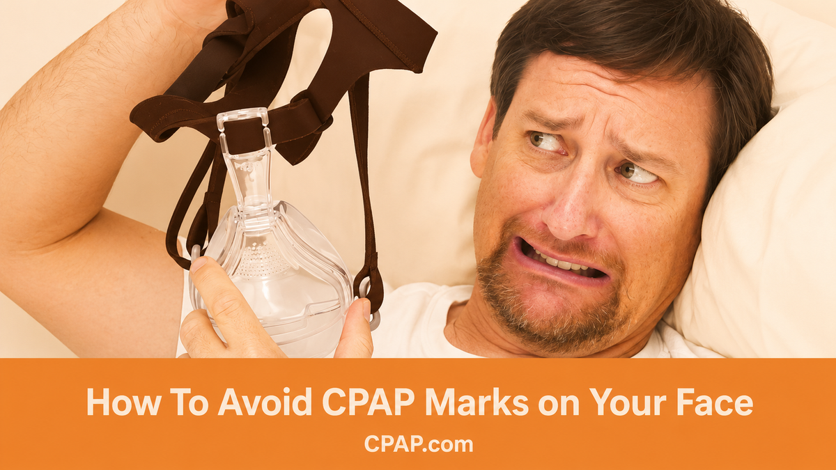 How To Get Rid of Strap Marks and Lines on Your Face From Wearing a CPAP Mask