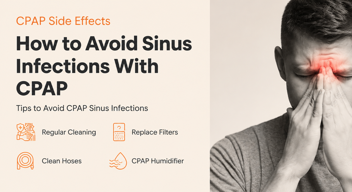 Can You Really Get a Sinus Infection From Using A CPAP Machine?
