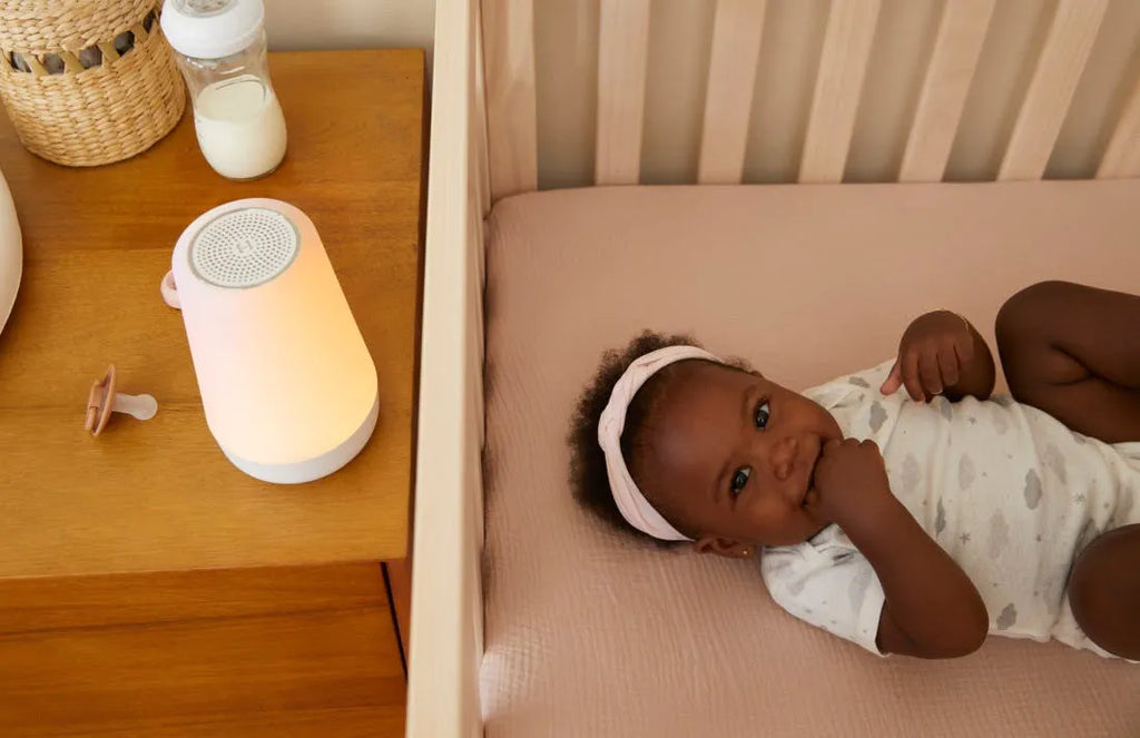 Hatch Rest+ 2nd Gen Sound Machine and Night Light with Recharging Base