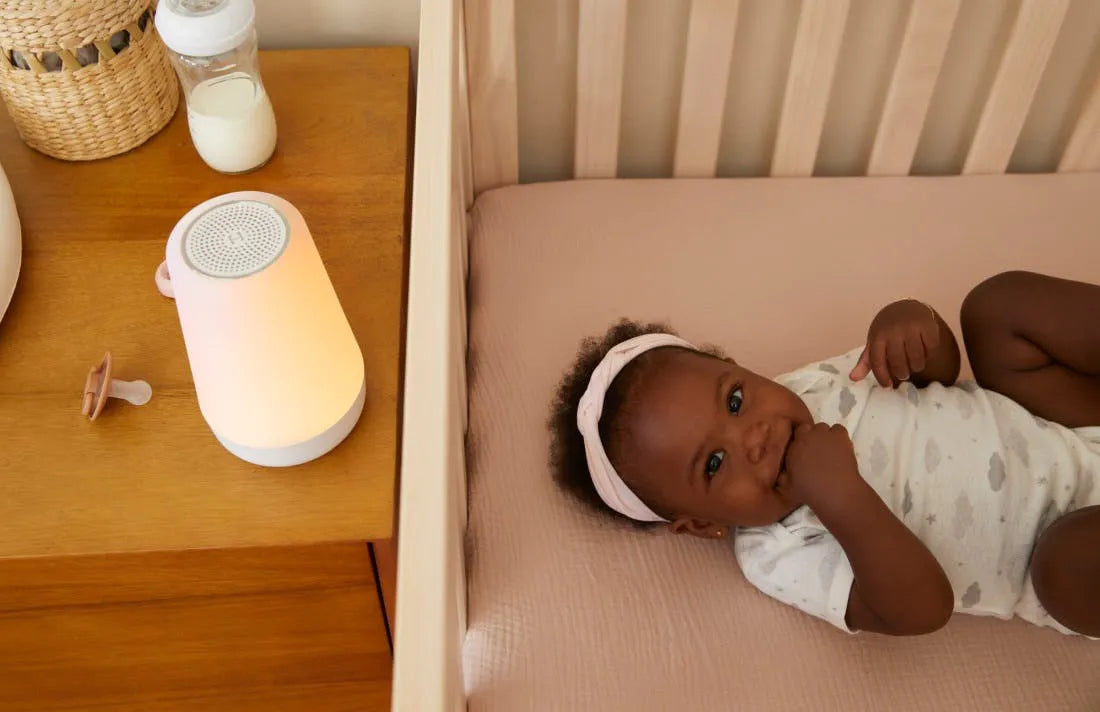 Hatch Rest+ 2nd Gen Sound Machine and Night Light with Recharging Base