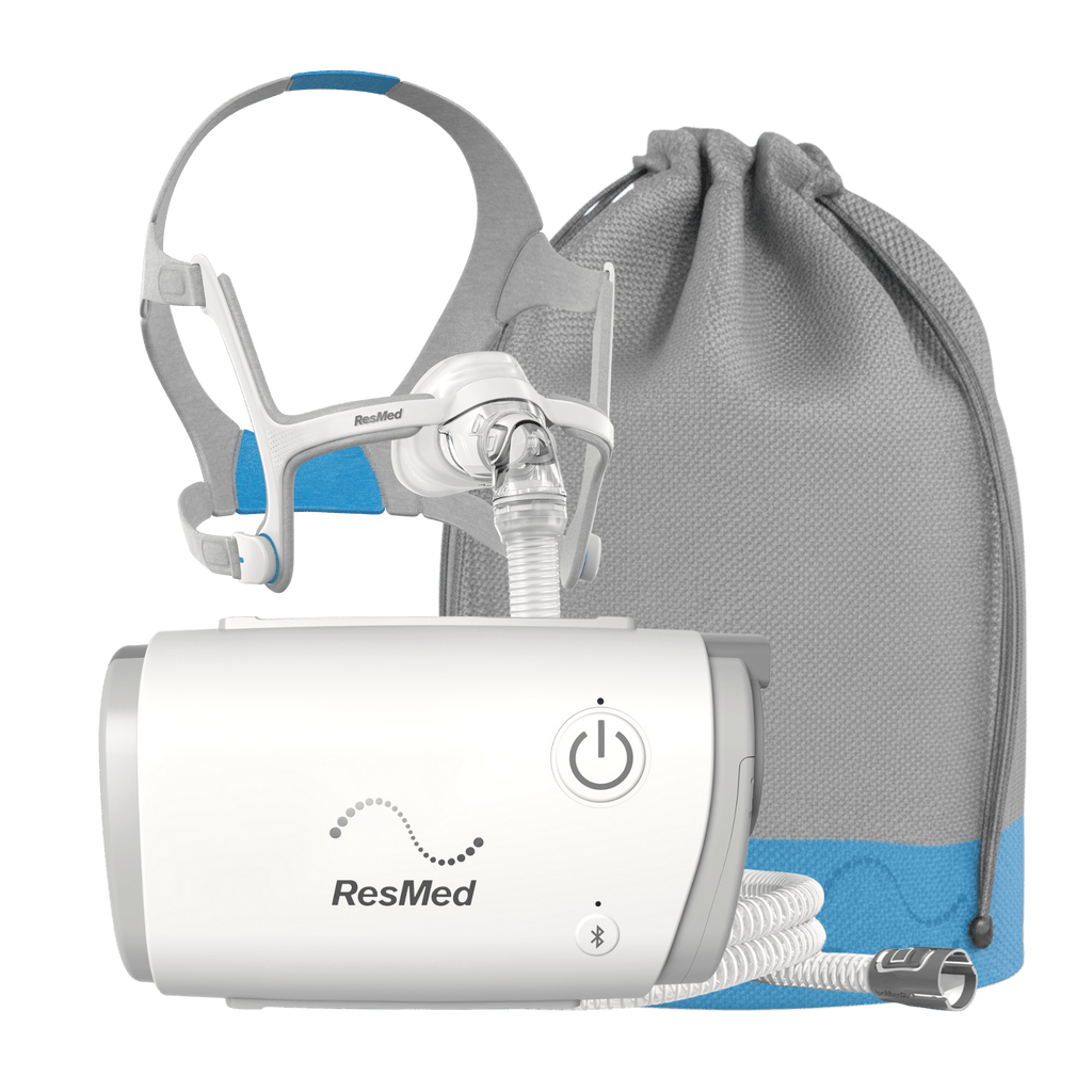 Product image for AirMini™ Travel CPAP Machine Bundle with AirFit™ N20 Nasal Mask Bundle