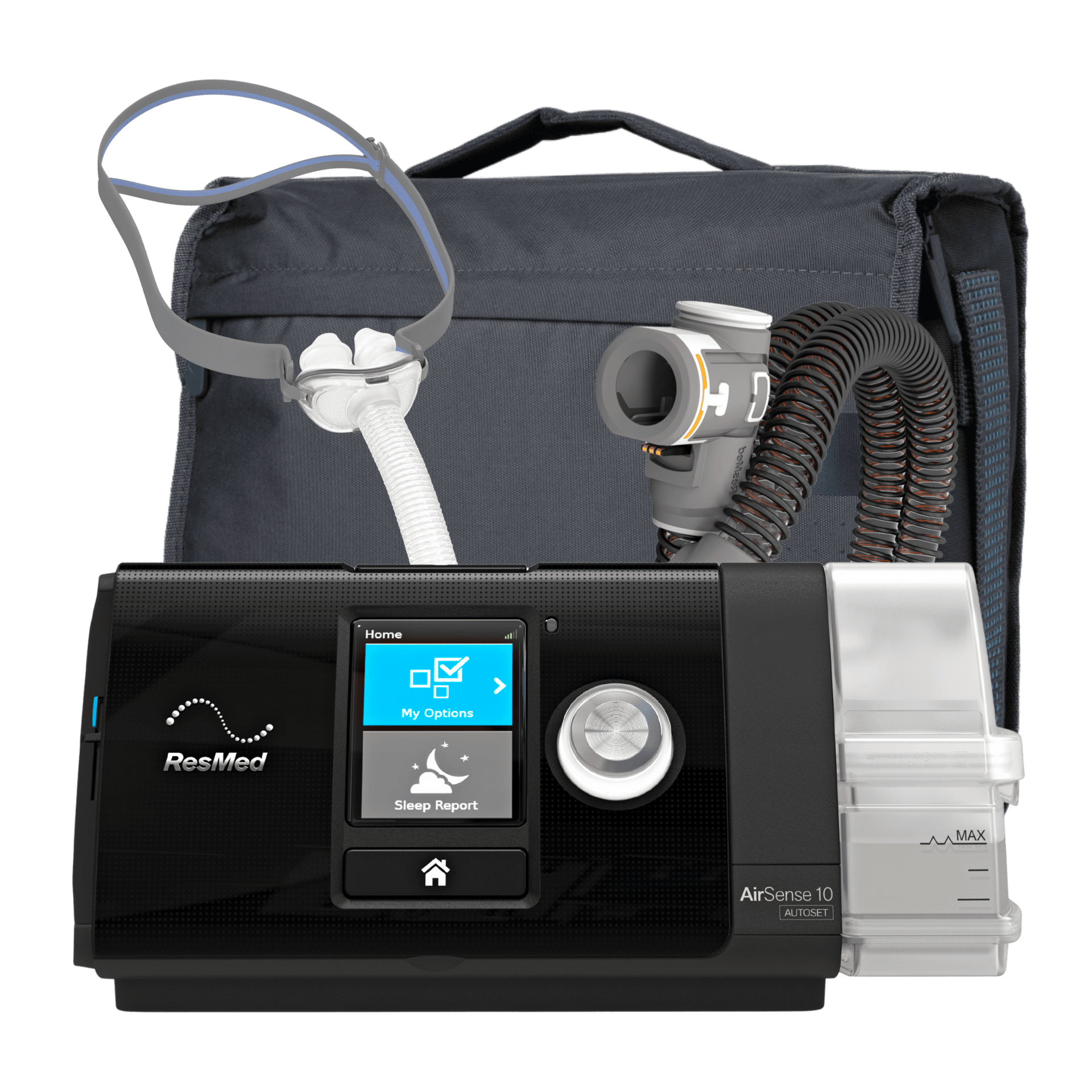 AirSense 10 AutoSet with P10 Nasal Pillow Mask Bundle – cpap.com
