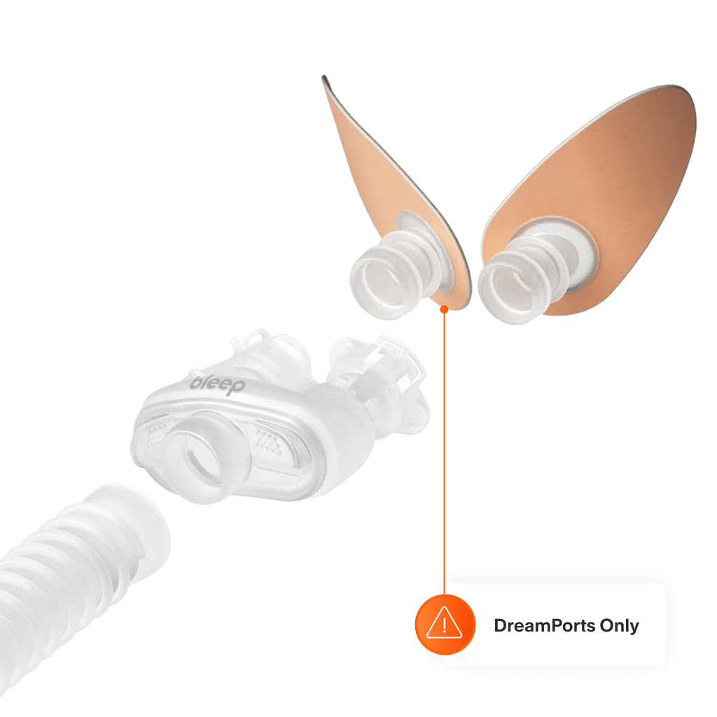 This purchase includes a set of 32 DreamPort adhesive patches only. No mask or machine included. 