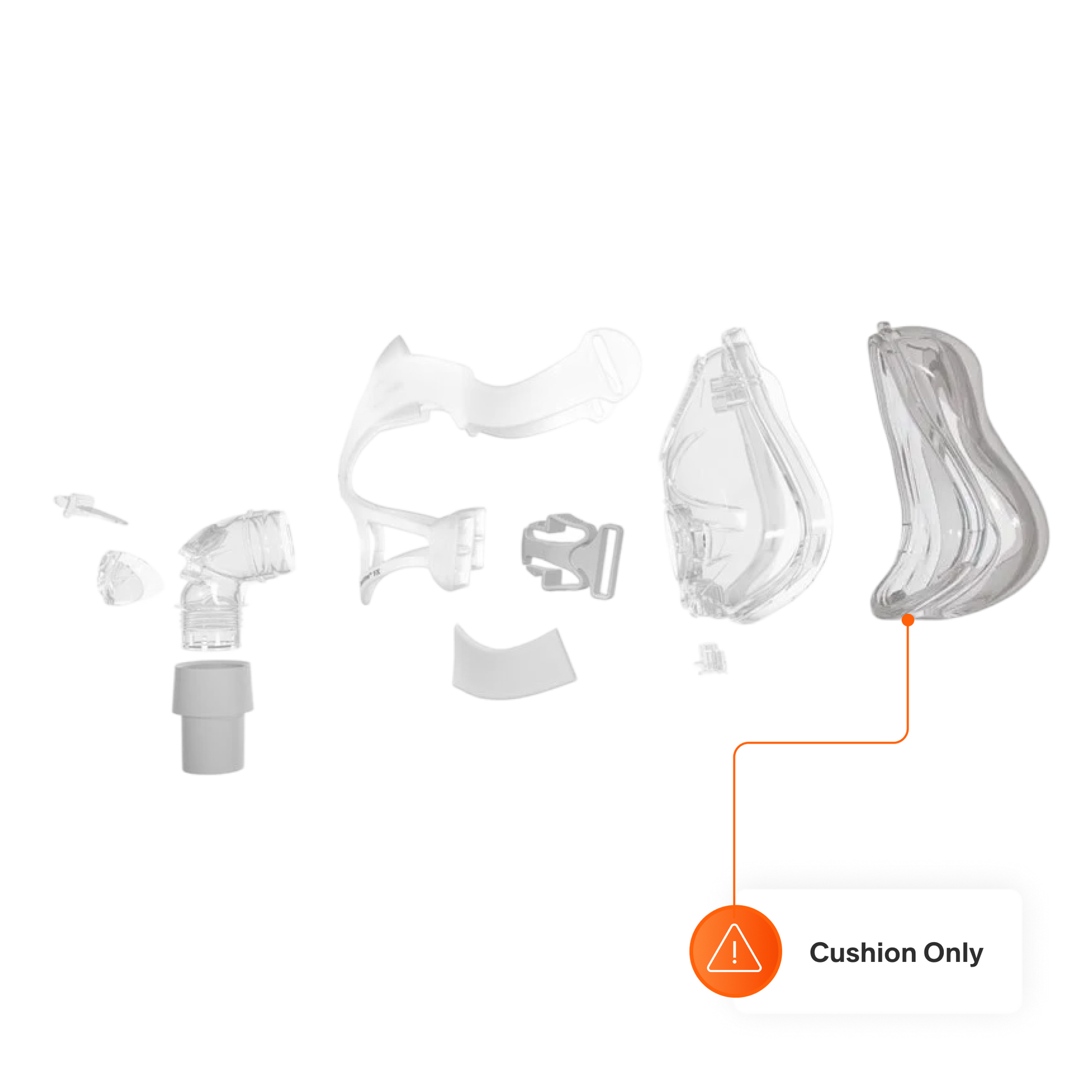 This purchase includes only a Full Face Cushion for Quattro™ FX Full Face CPAP Mask