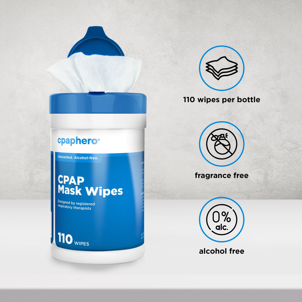 cpaphero Mask Wipes (110 count)