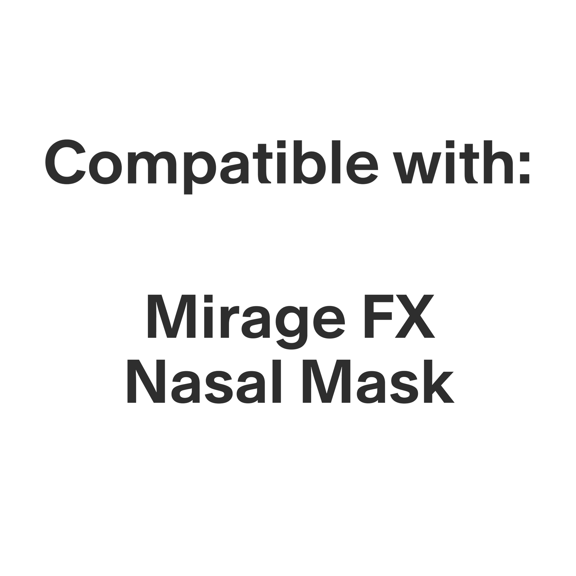Headgear for Mirage FX Nasal CPAP Mask