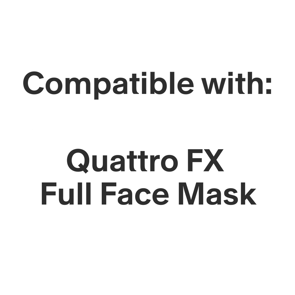 This product is compatible with the Quattro™ FX Full Face CPAP Mask