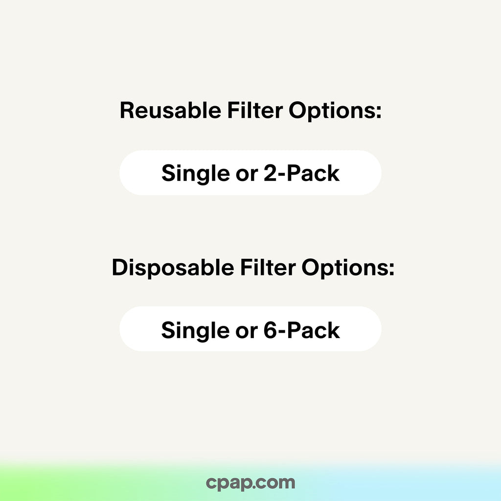 Filters for IntelliPAP and IntelliPAP 2 CPAP Machines