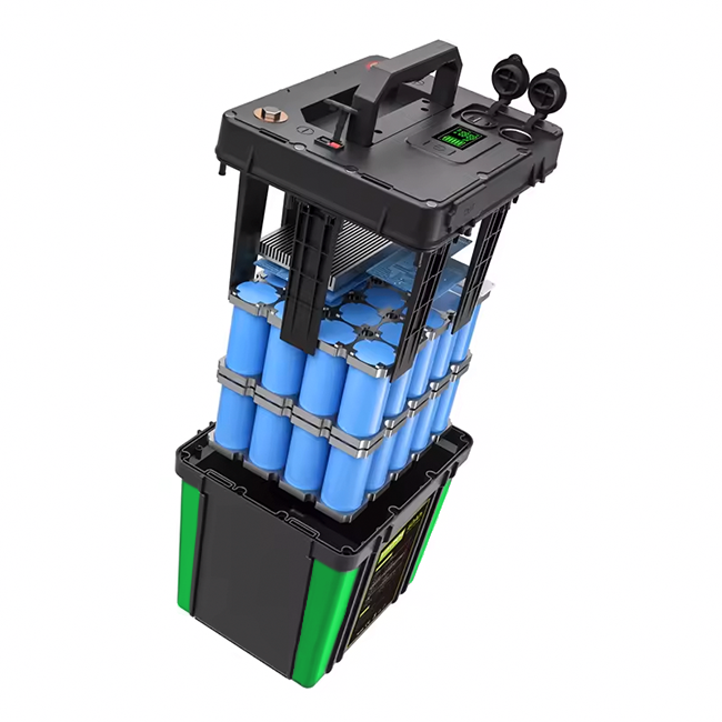 EXP240PRO 768Wh CPAP Battery with DC Cord | Portable, Solar Rechargeable LiFePO4 Battery