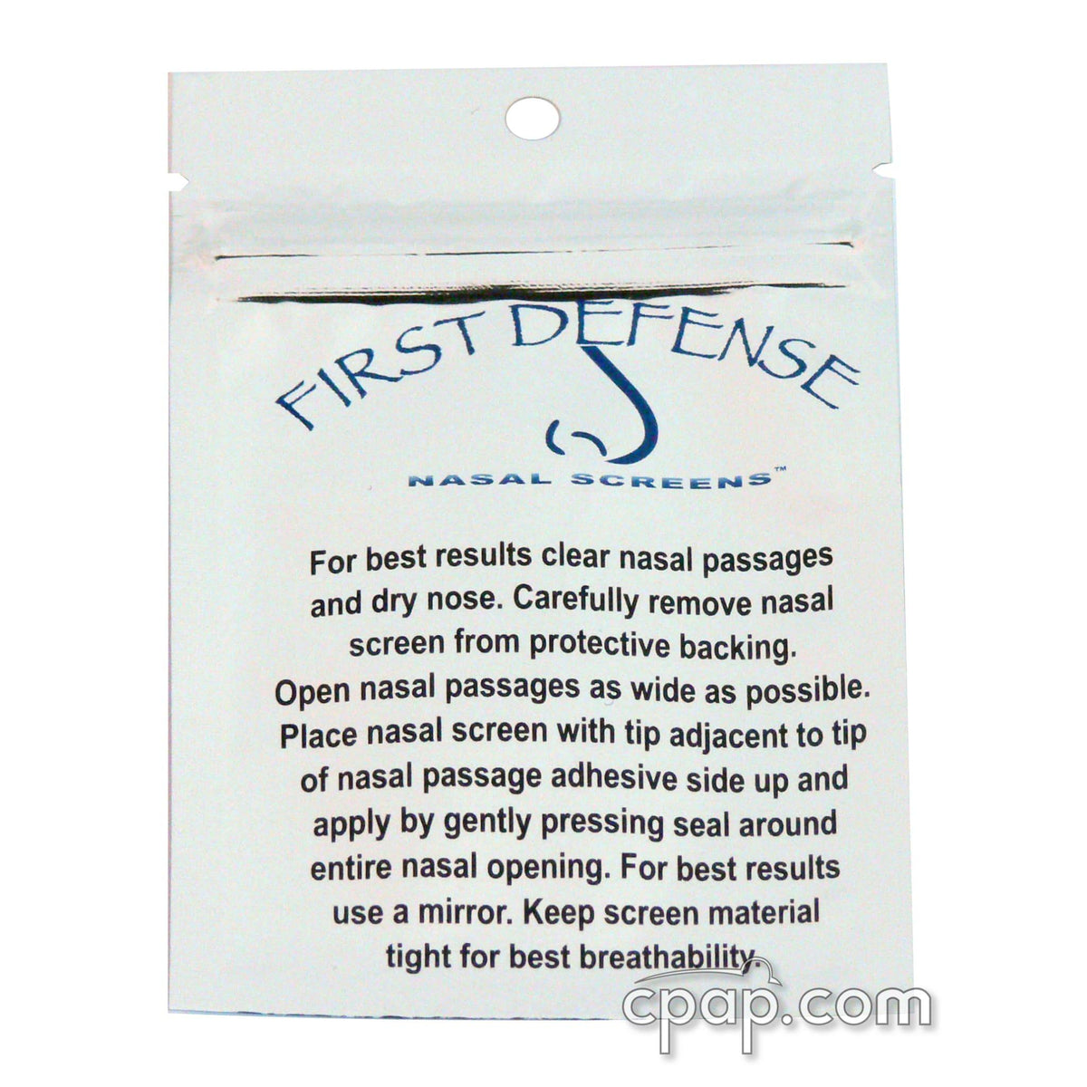 First Defense Nasal Screens – cpap.com