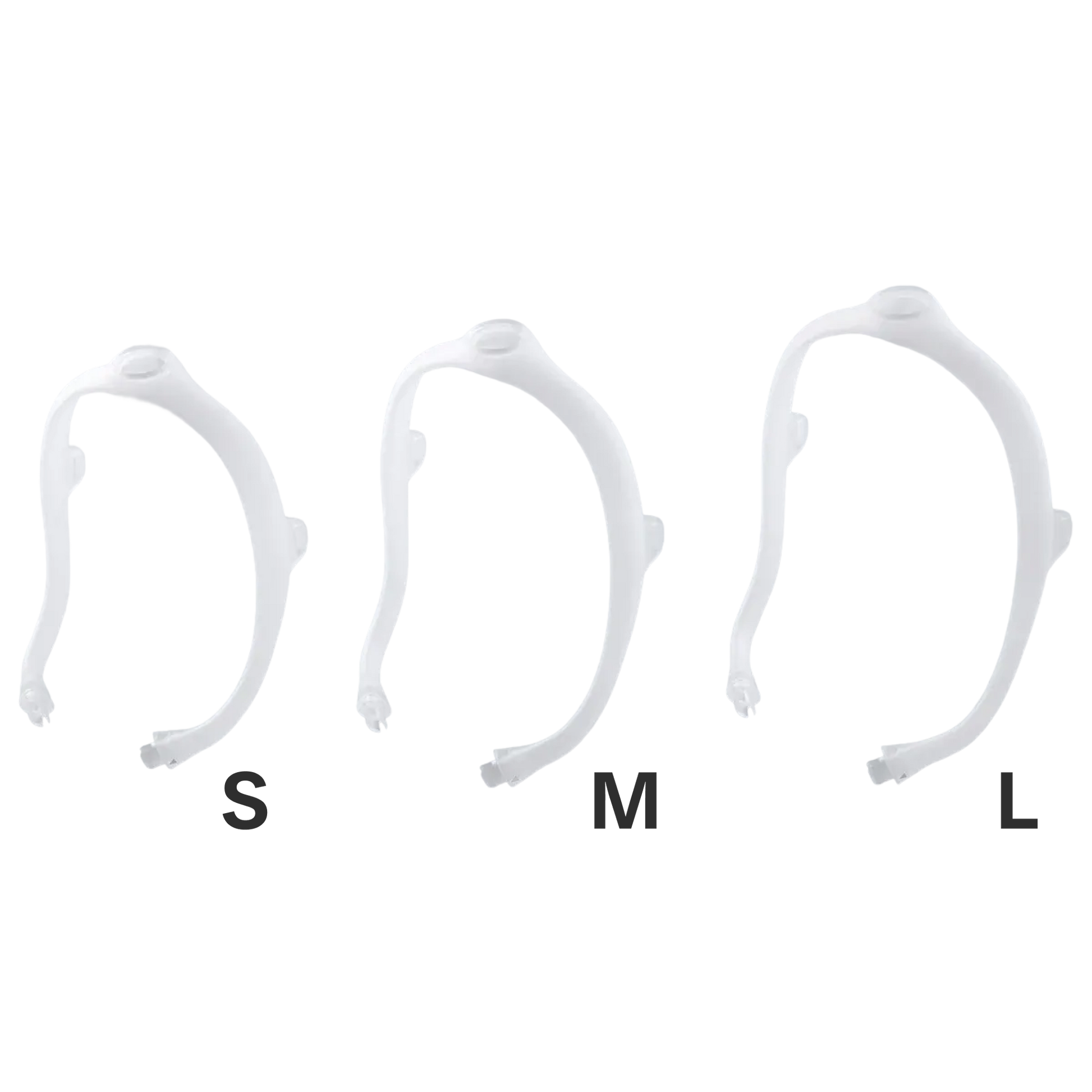 Available sizes of the Product image for Frame for DreamWear CPAP Masks: S,M,L