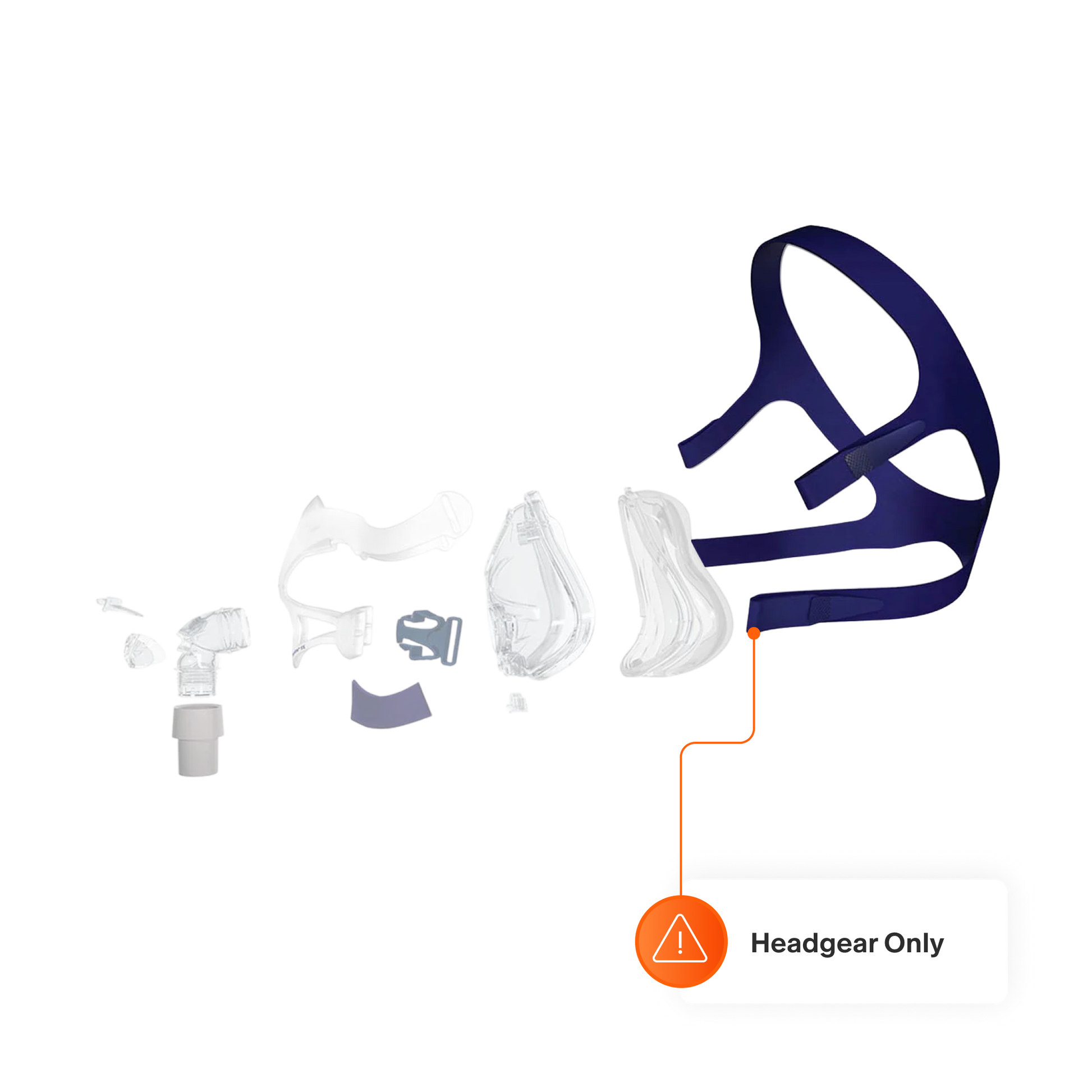 Headgear for Quattro FX Full Face CPAP Mask – cpap.com