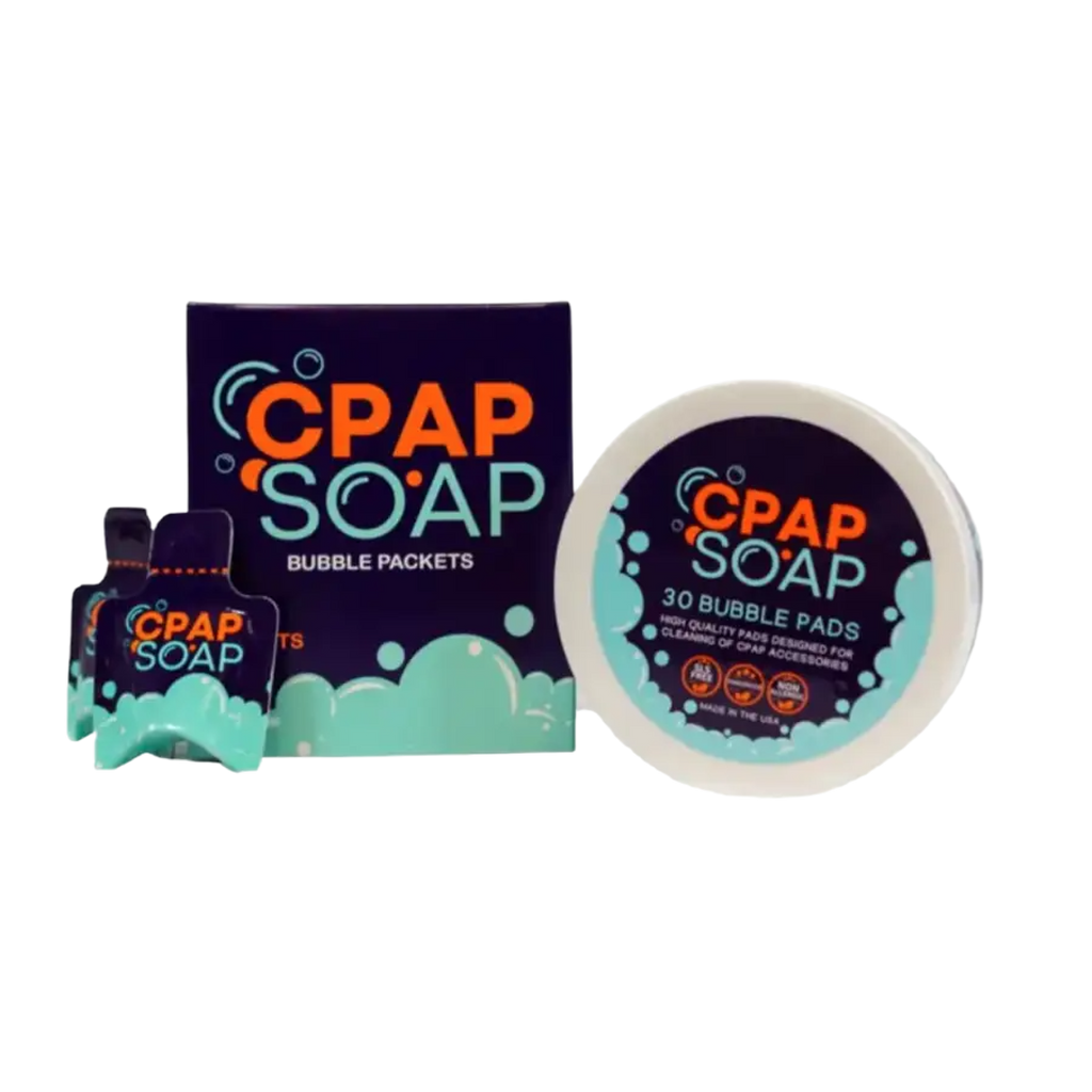 CPAP Soap Bubble Pads + Packets