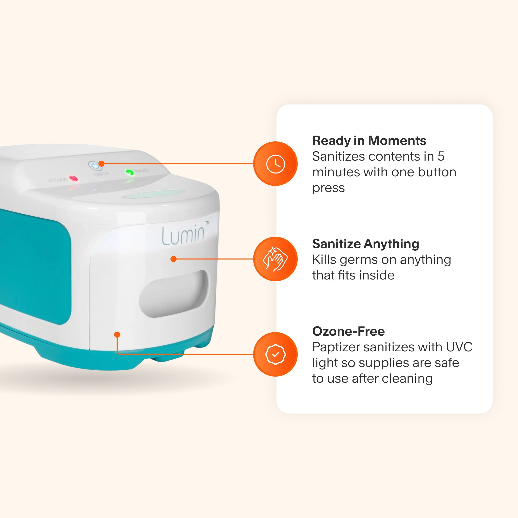 Lumin UV CPAP Sanitizer – cpap.com