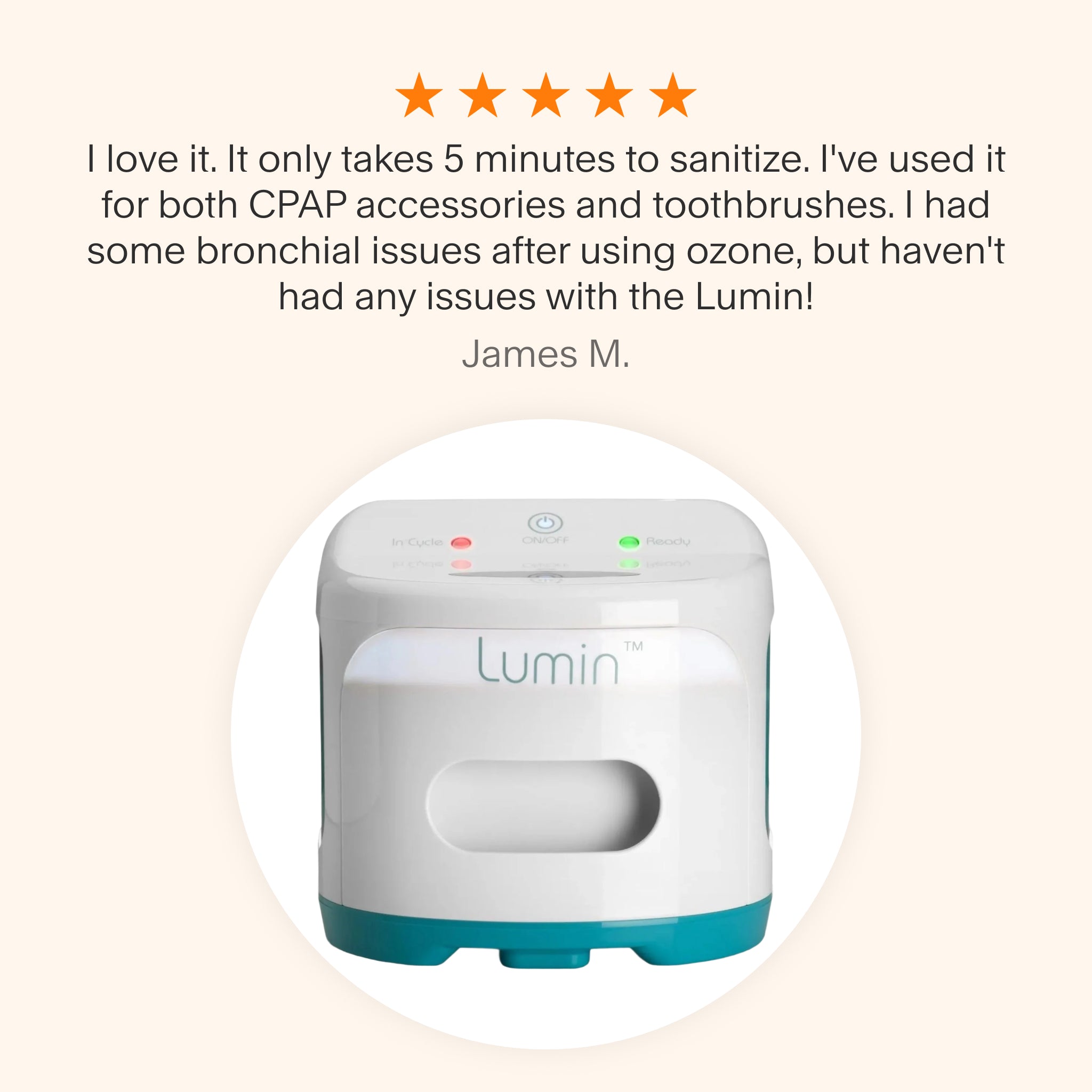 Lumin UV CPAP Sanitizer – cpap.com