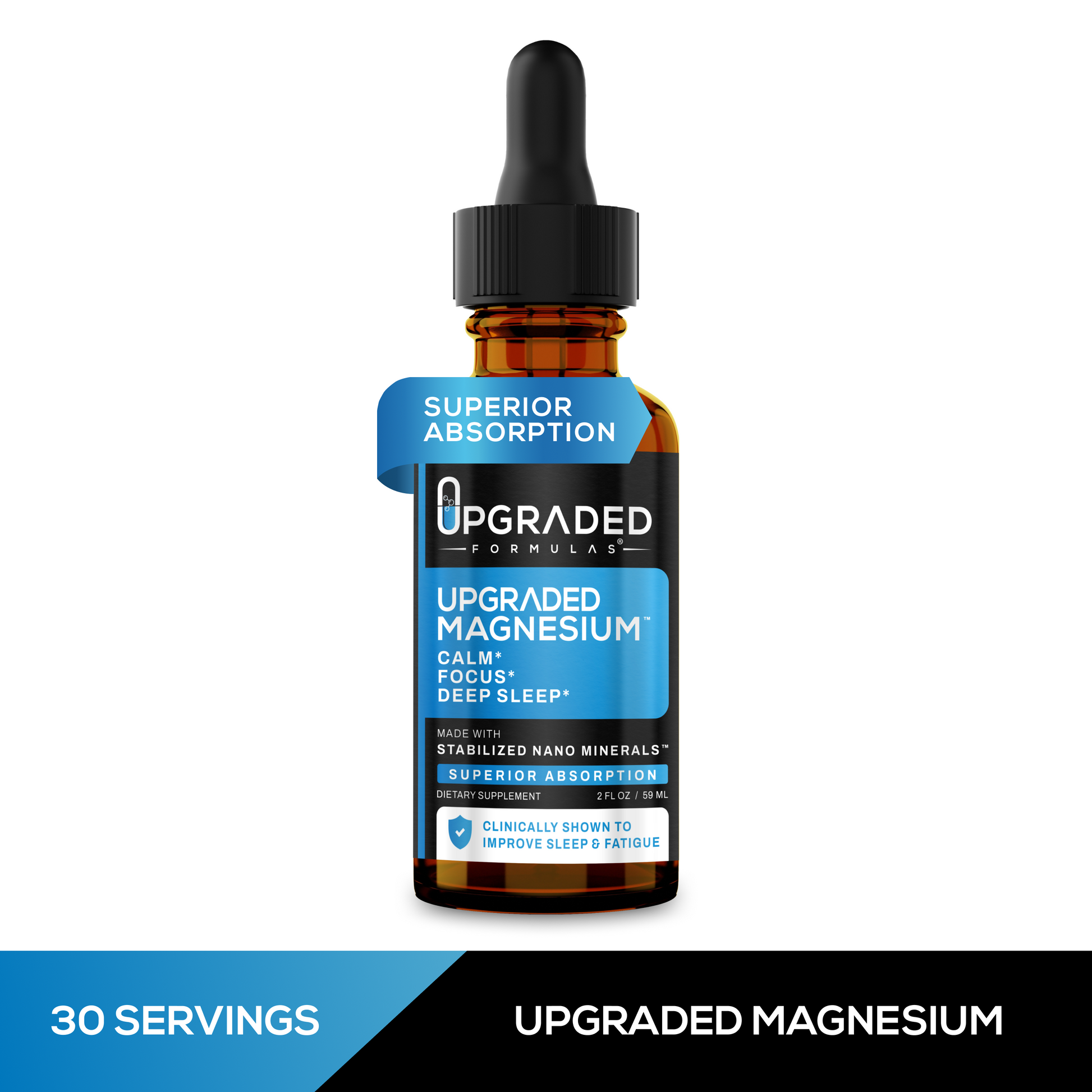 Upgraded Magnesium Liquid: Sleep, Digestion, Calm, Focus