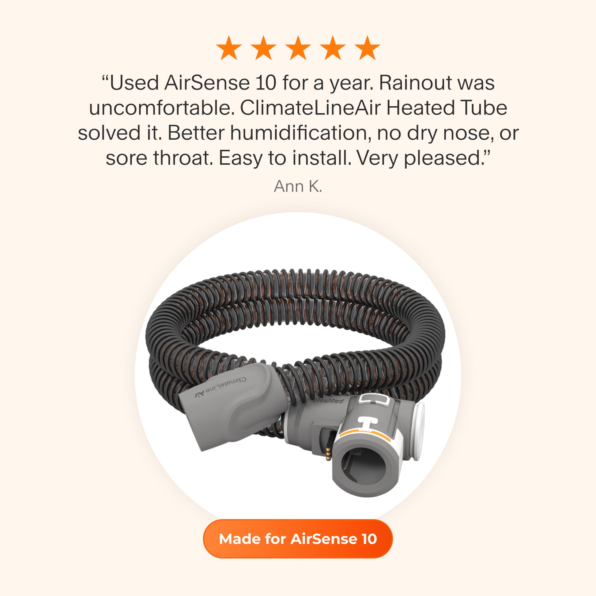 ClimateLineAir Heated Tubing