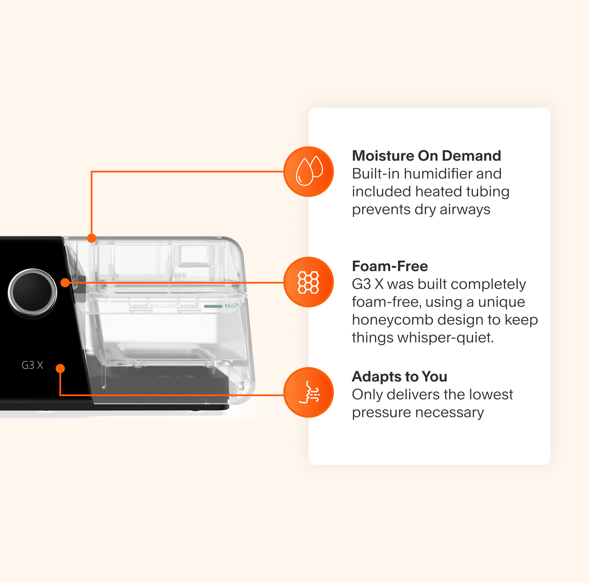 React Health G3 X Auto CPAP Machine