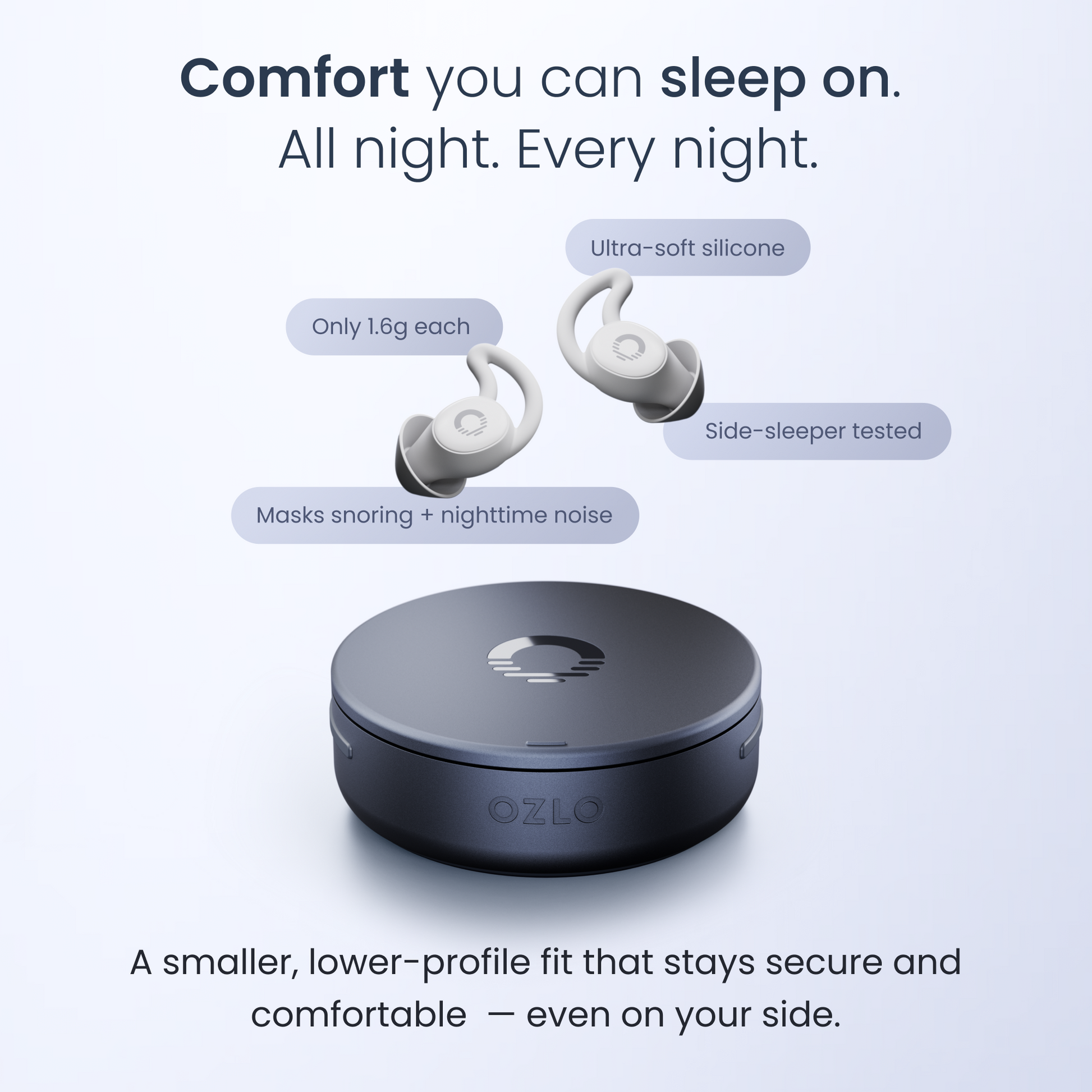 Ozlo Sleepbuds® 2  - Precision Noise-Masking Sleep Earbuds