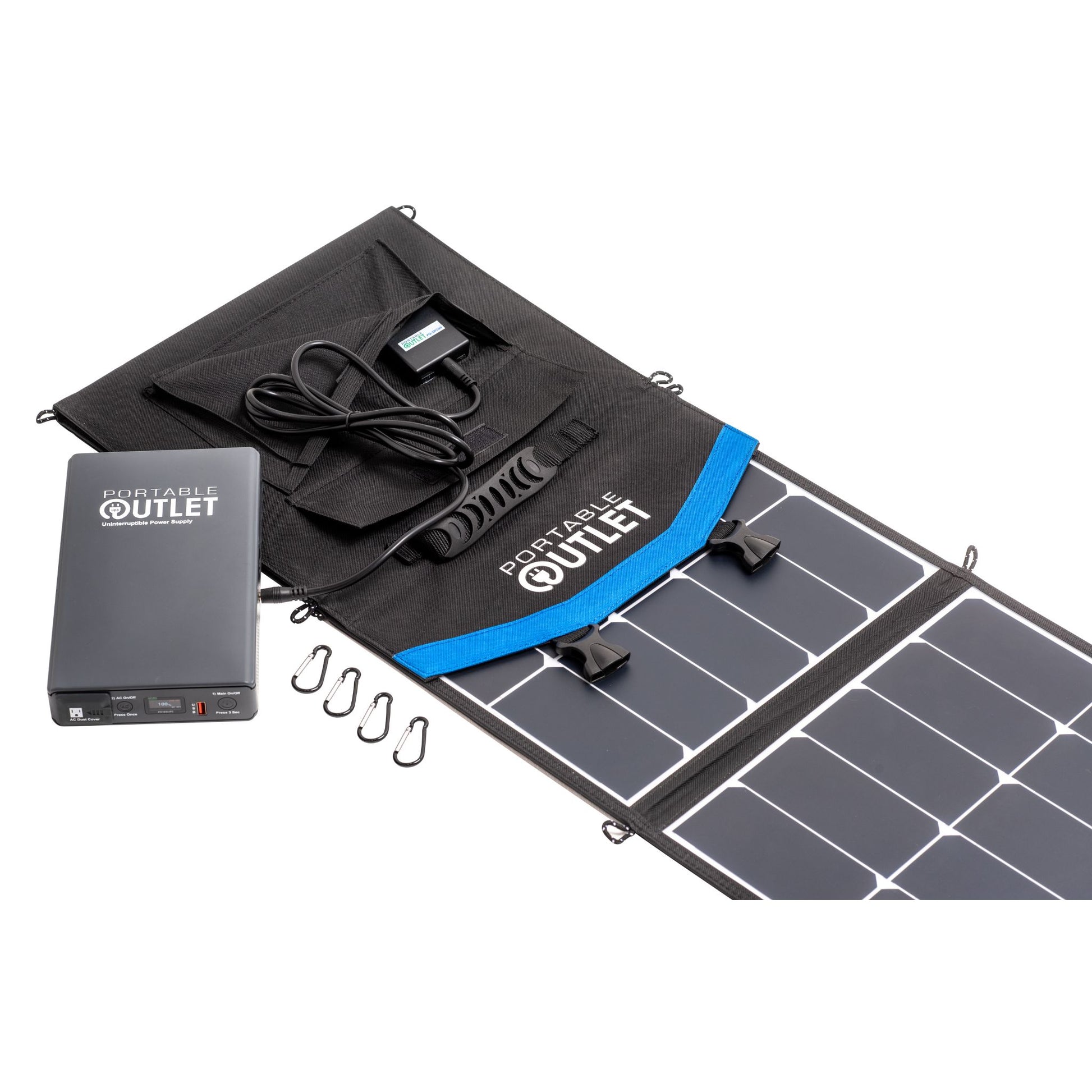 Portable Outlet 18V- 60W Solar Panel Charger