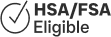 HSA/FSA Eligible badge with a checkmark icon