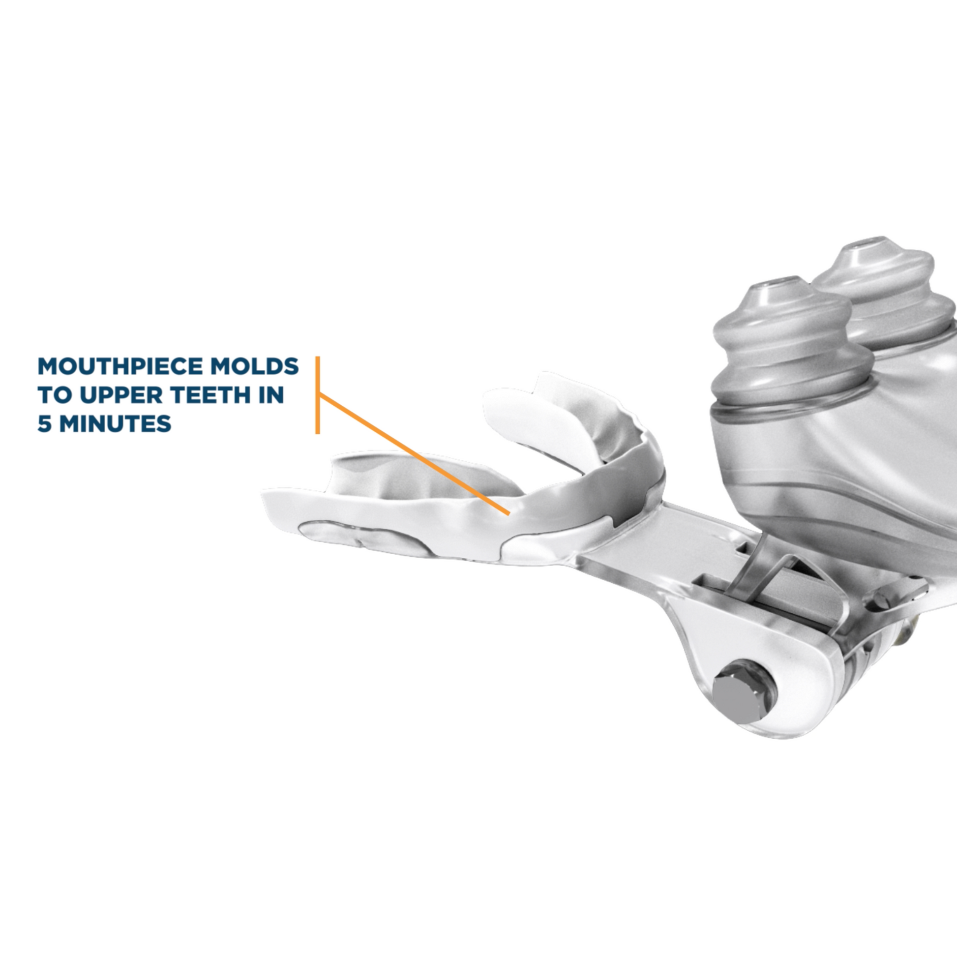 myTAP PAP Nasal Pillow CPAP Mask with Improved Stability Mouthpiece