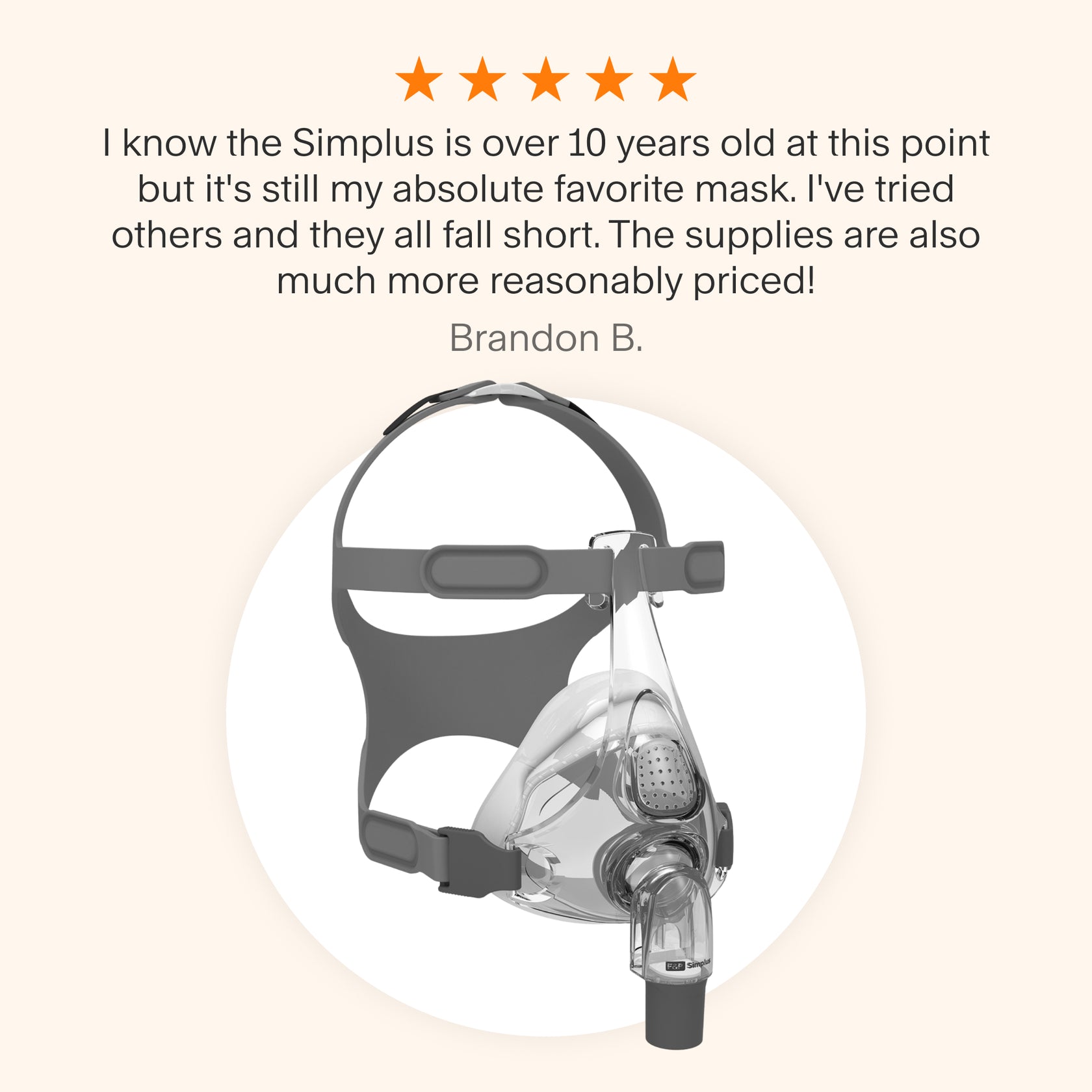 Fisher & Paykel Simplus Full Face CPAP Mask - cpap.com