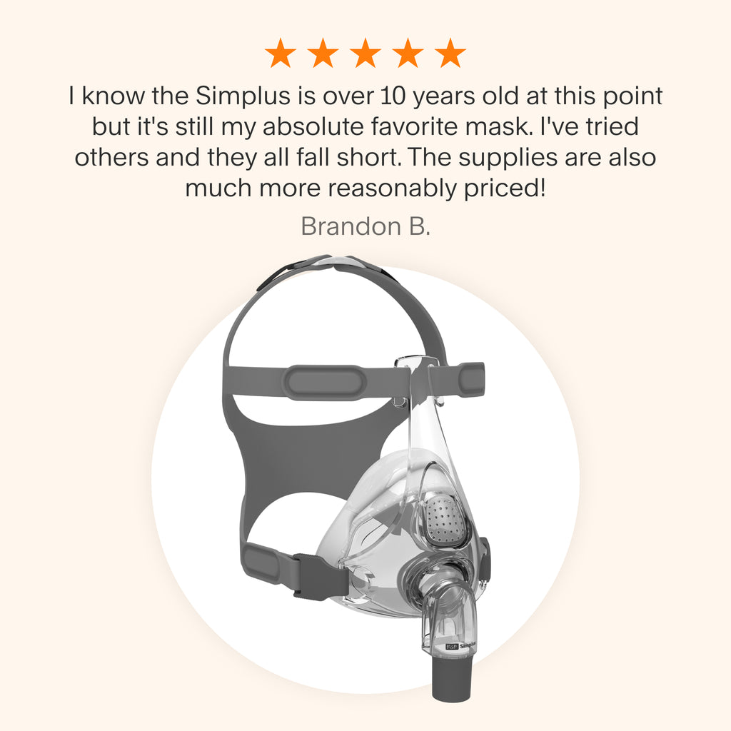 Fisher & Paykel Simplus Full Face CPAP Mask – cpap.com
