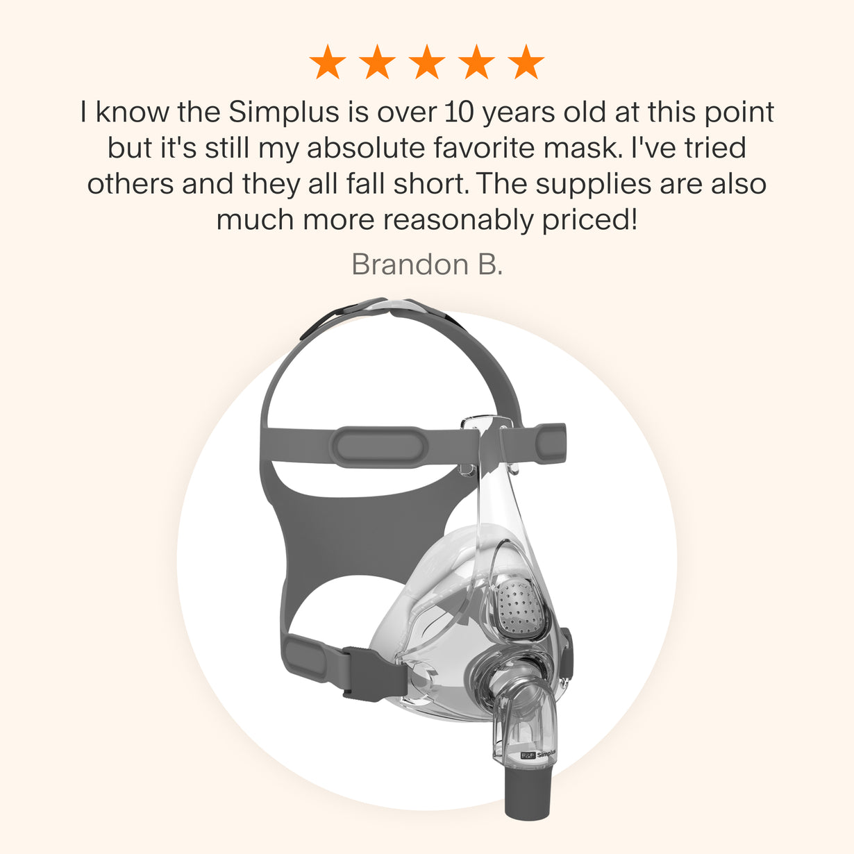 Fisher & Paykel Simplus Full Face CPAP Mask – cpap.com