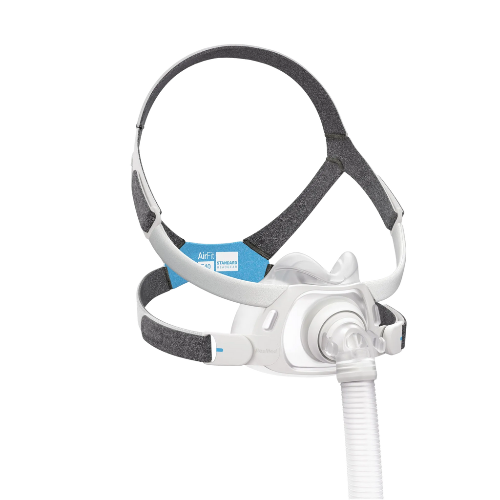 ResMed AirFit F40 Full Face CPAP Mask with Headgear – cpap.com