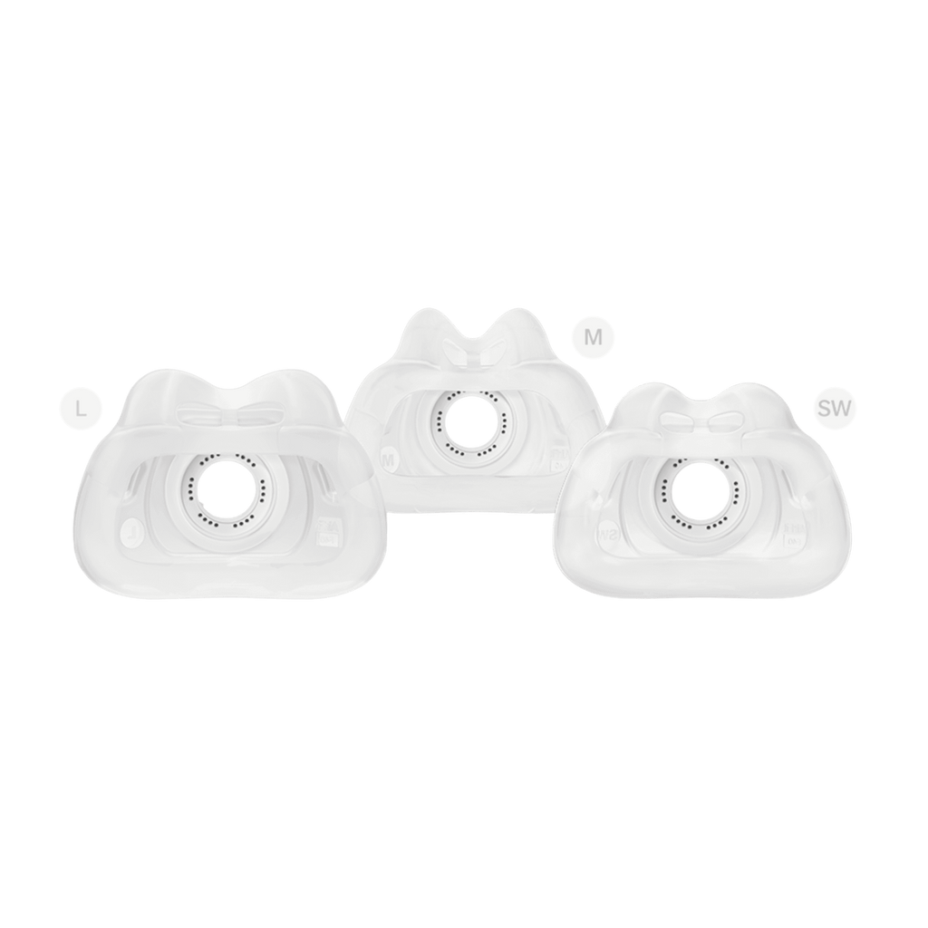 Airfit f40 available cushion sizes - small wide, medium, and large