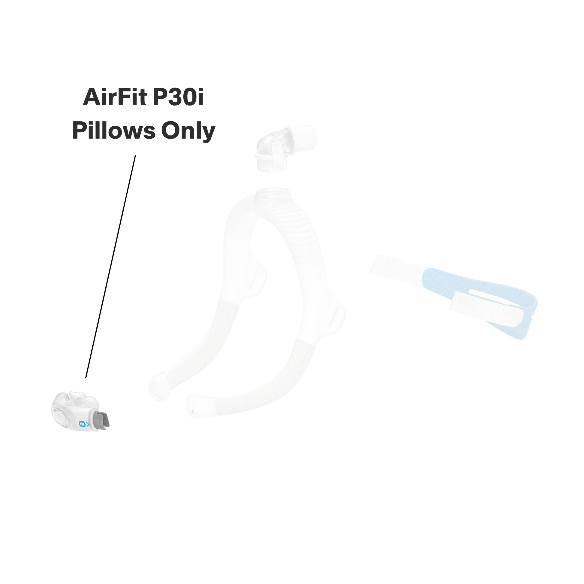 Nasal Pillows for AirFit P30i Nasal Pillow Mask