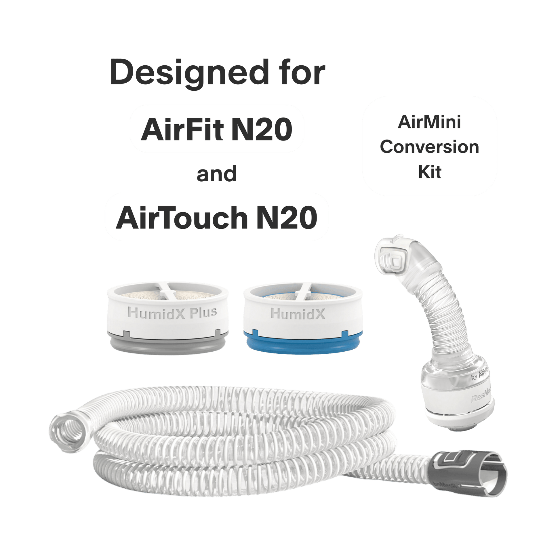 AirFit n20 3点セット AirMini Mask Setup Pack (N20, F20 & F30) – cpap.com