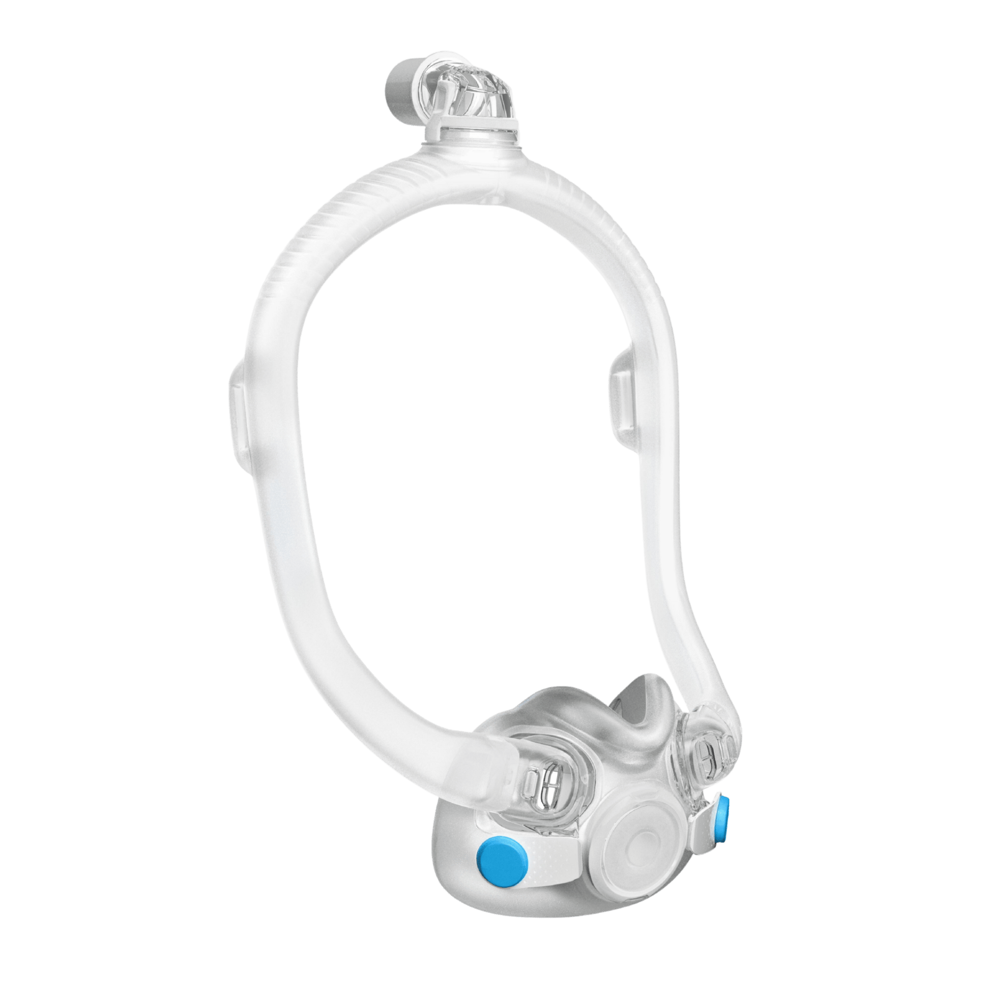 assembly kit view of the airtouch f30i full face mask--which does not include headgear.