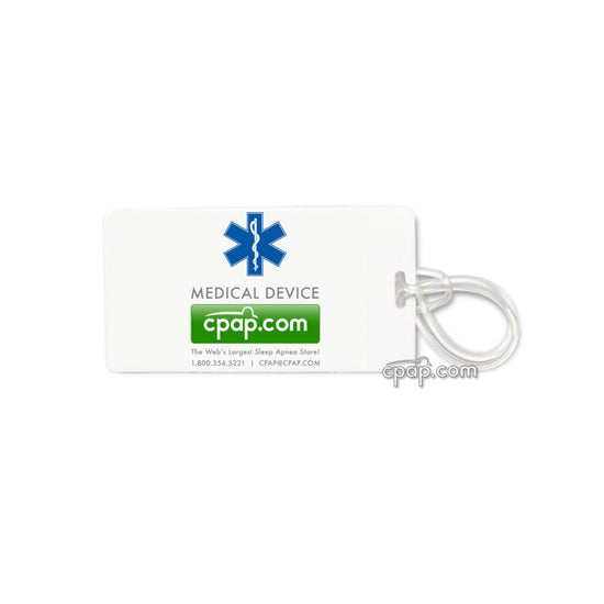 CPAP.com Medical Identification Luggage Tag for CPAP Equipment - cpap.com