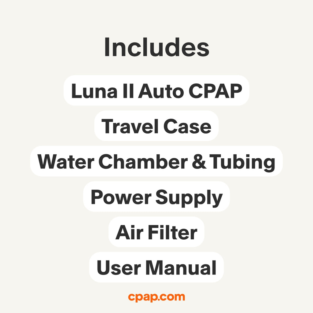 Open Box Luna II Auto CPAP Machine