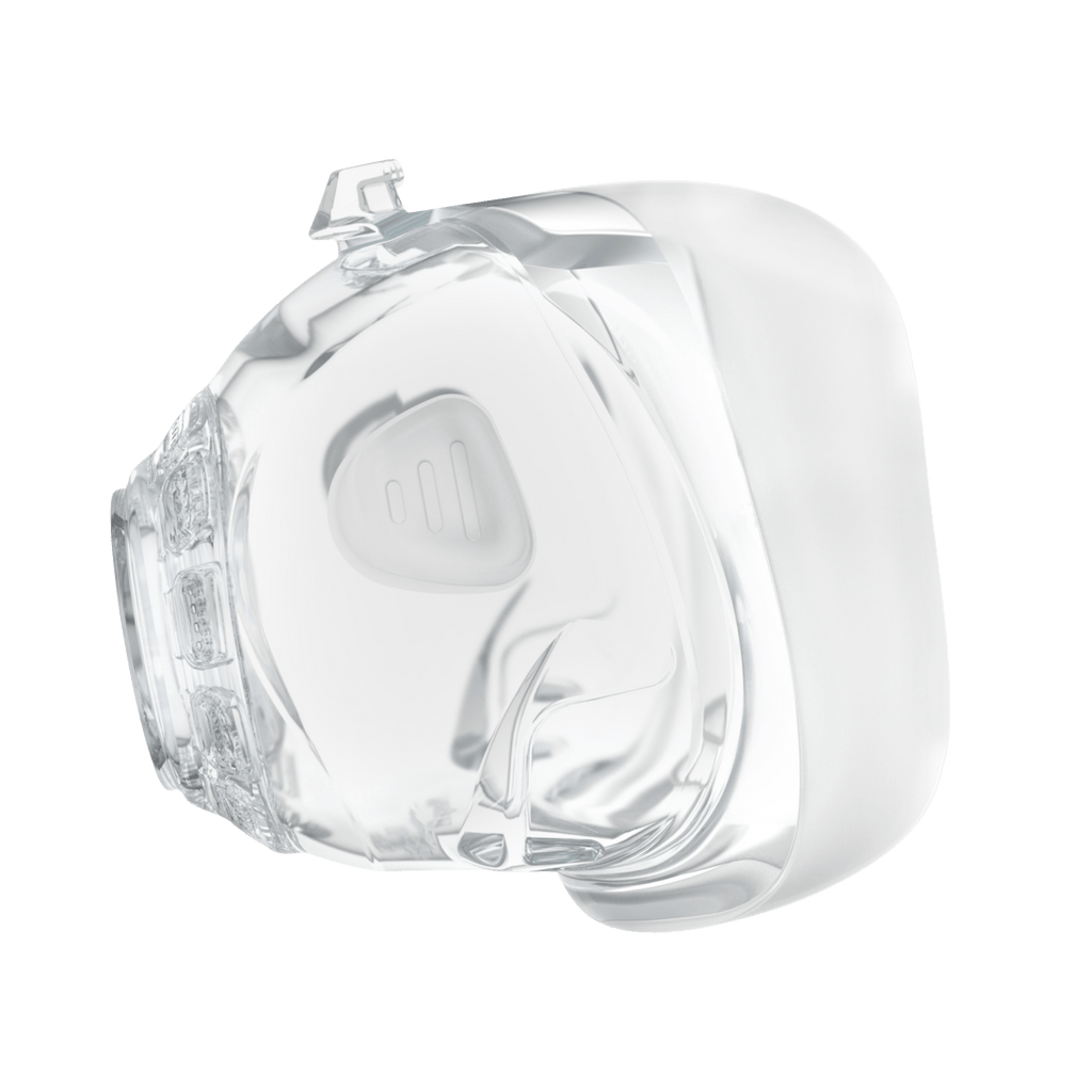 side view of the mirage fx nasal cushion