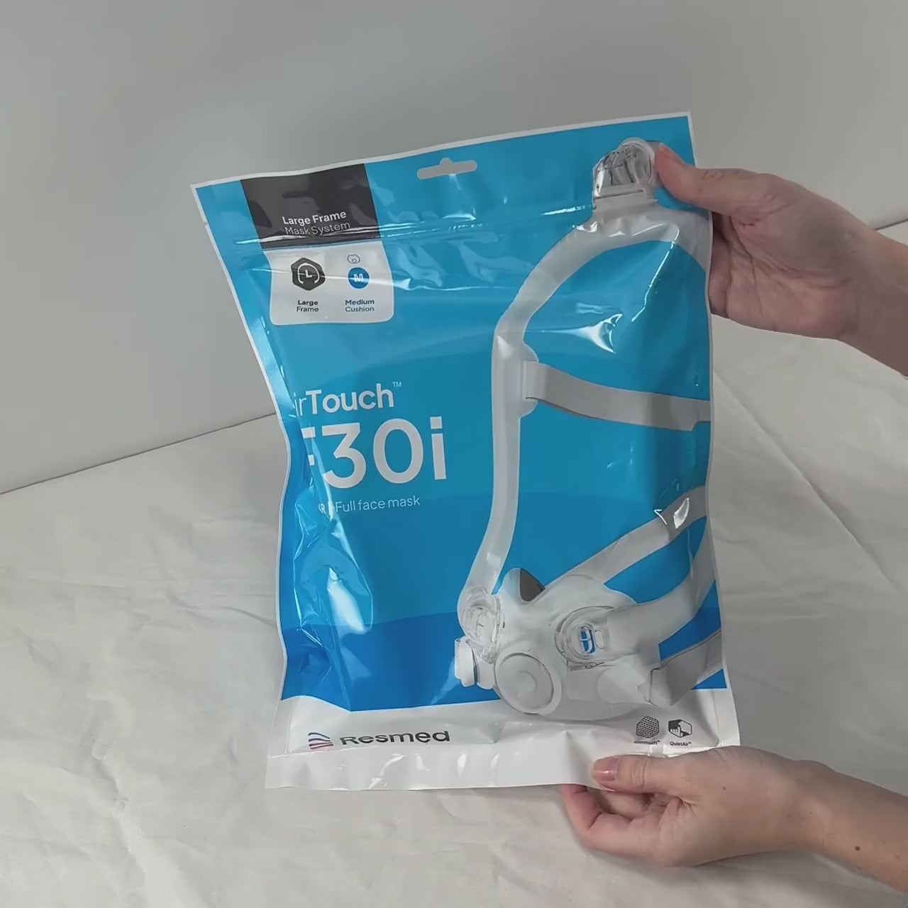 AirTouch F30i Clear Full Face CPAP Mask