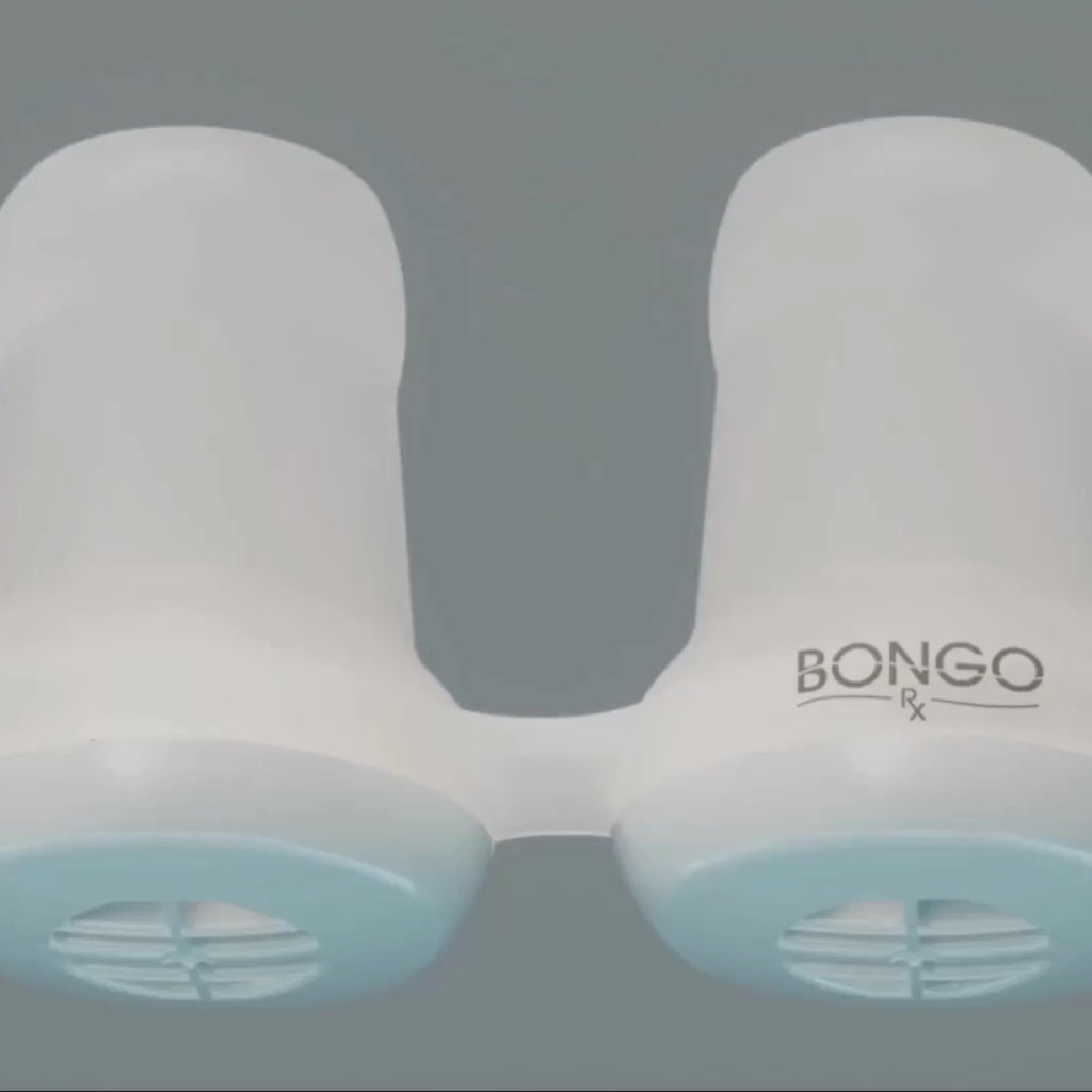 a short video demonstrating how the bongo rx epap holds the airway open to prevent apnea events