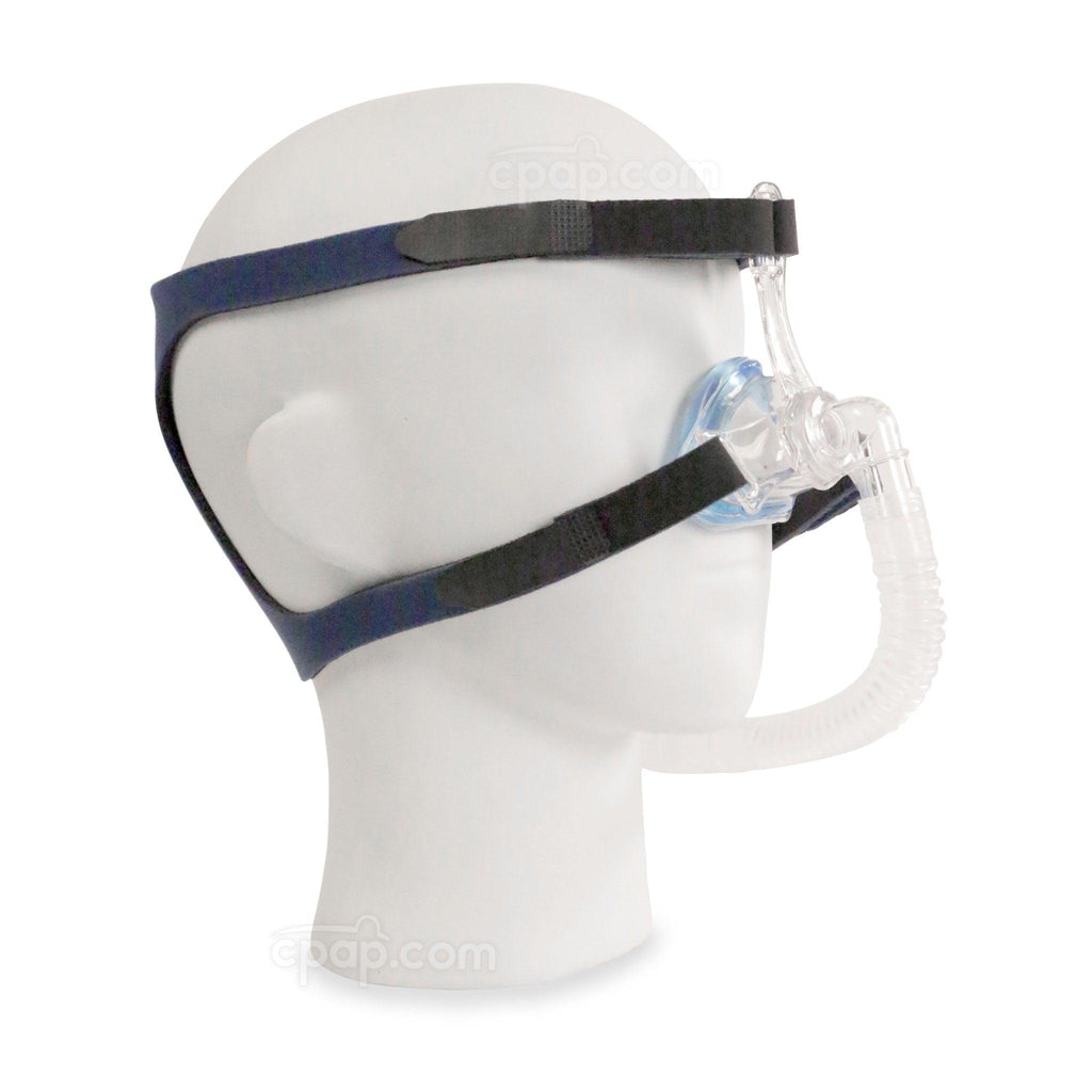 Current Style - Side View of the MiniMe 2 Nasal Pediatric Mask with Headgear in size Small (Mannequin Not Included)