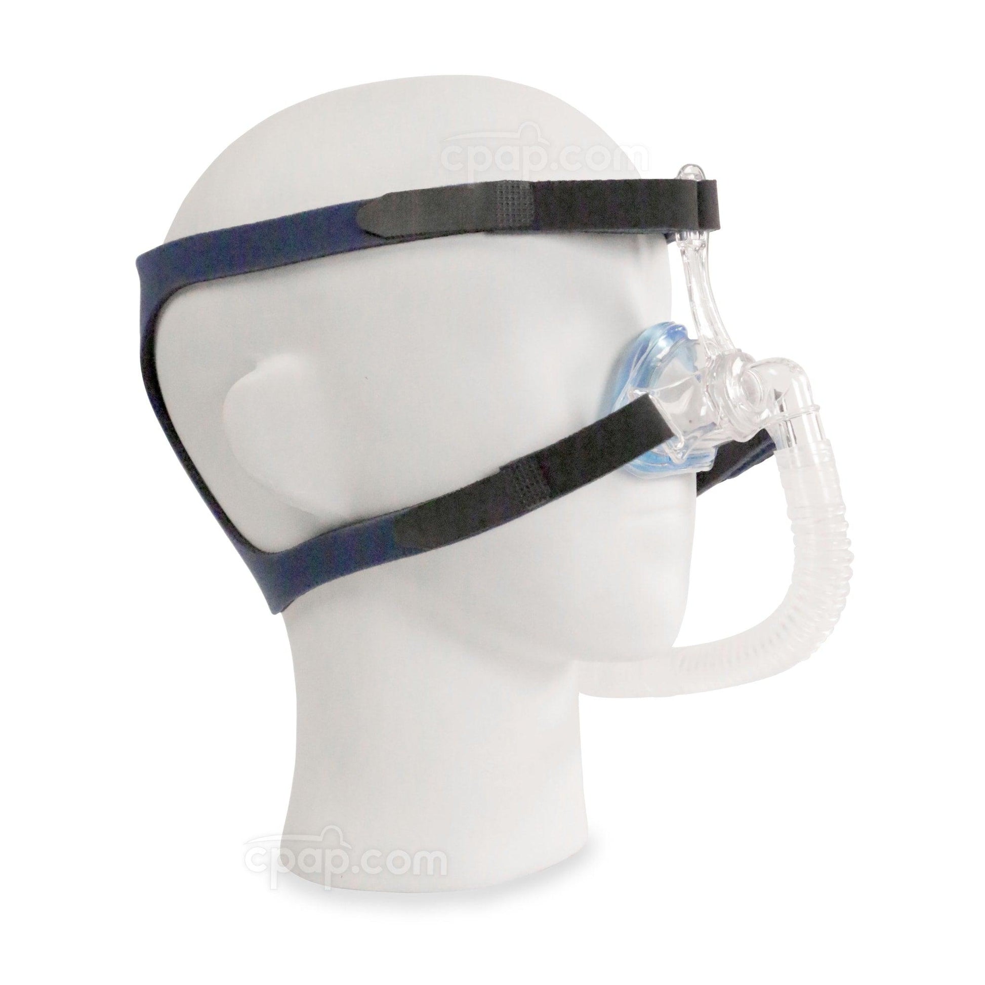 Current Style - Side View of the MiniMe 2 Nasal Pediatric Mask with Headgear in size Small (Mannequin Not Included)