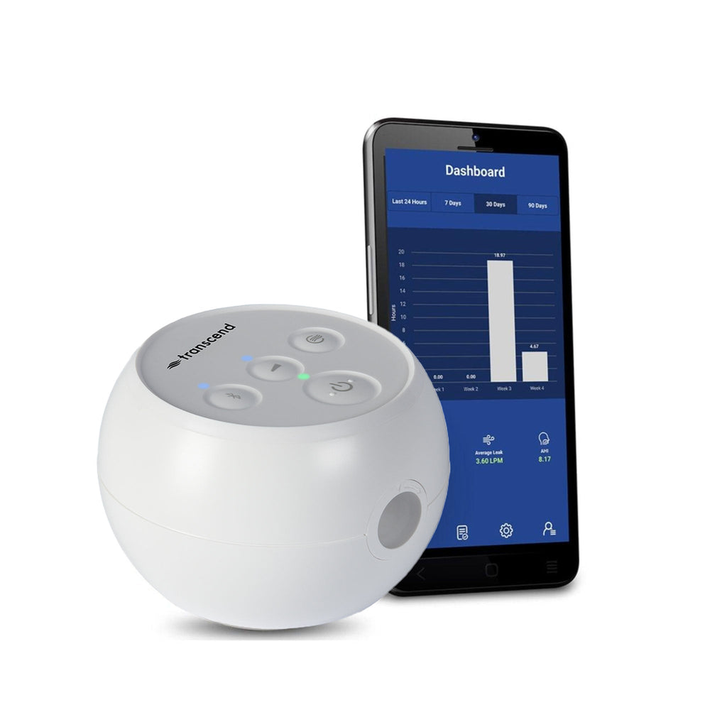 Transcend micro next to smartphone companion app